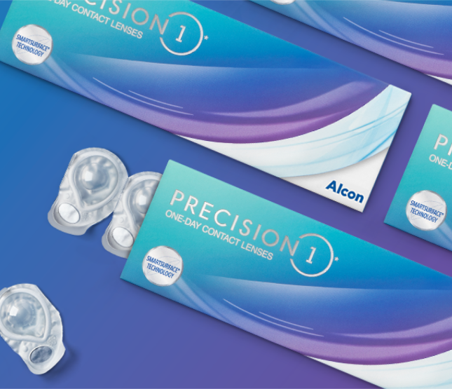 kontaktní čočky precision - od alcon